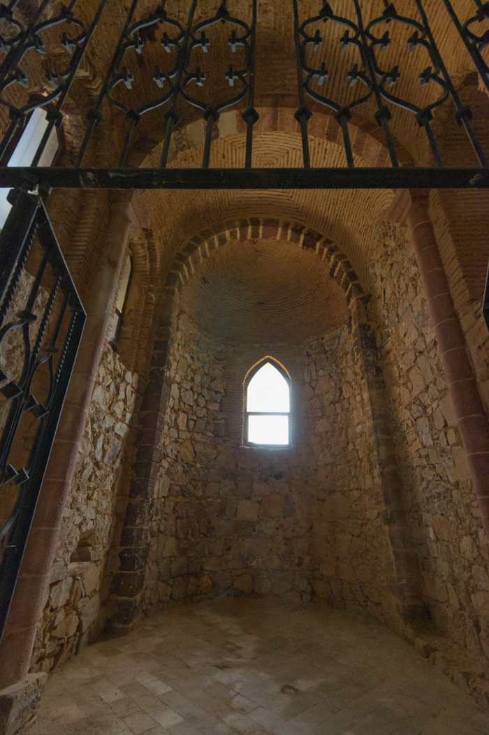 Capilla del lado de la epístola de la iglesia del castillo de Calatrava la Nueva